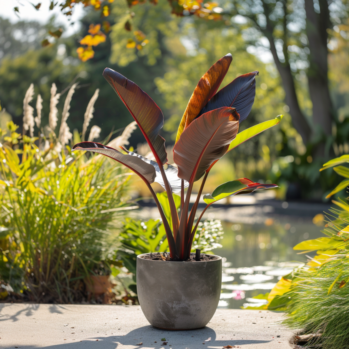Musa sikkimensis Ever Red - Rode bananenplant