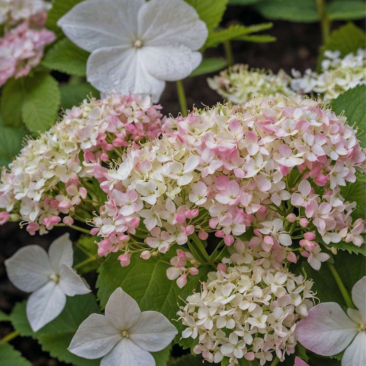 Hydrangea Teller - Mix van 3 - Hortensia
