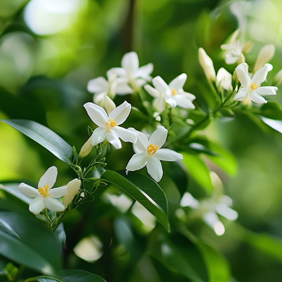 Jasminoides Officinale - Set van 3 - Wit - Jasmijn