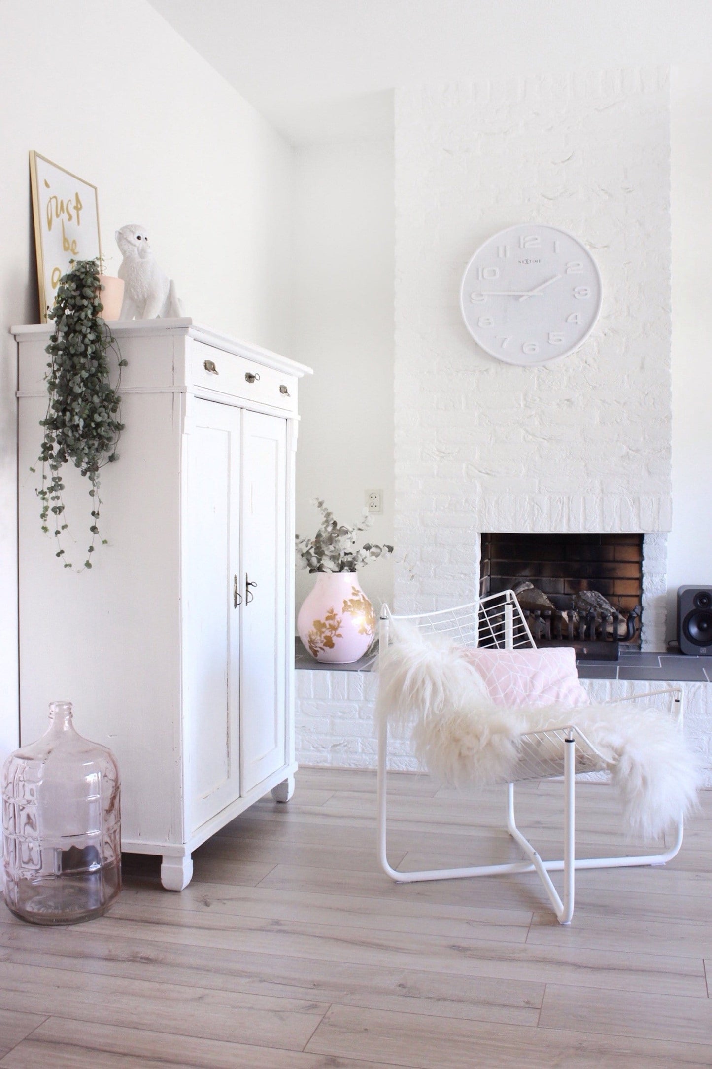 Wall clock -  35 cm - Wood - 'Wood Wood Medium'