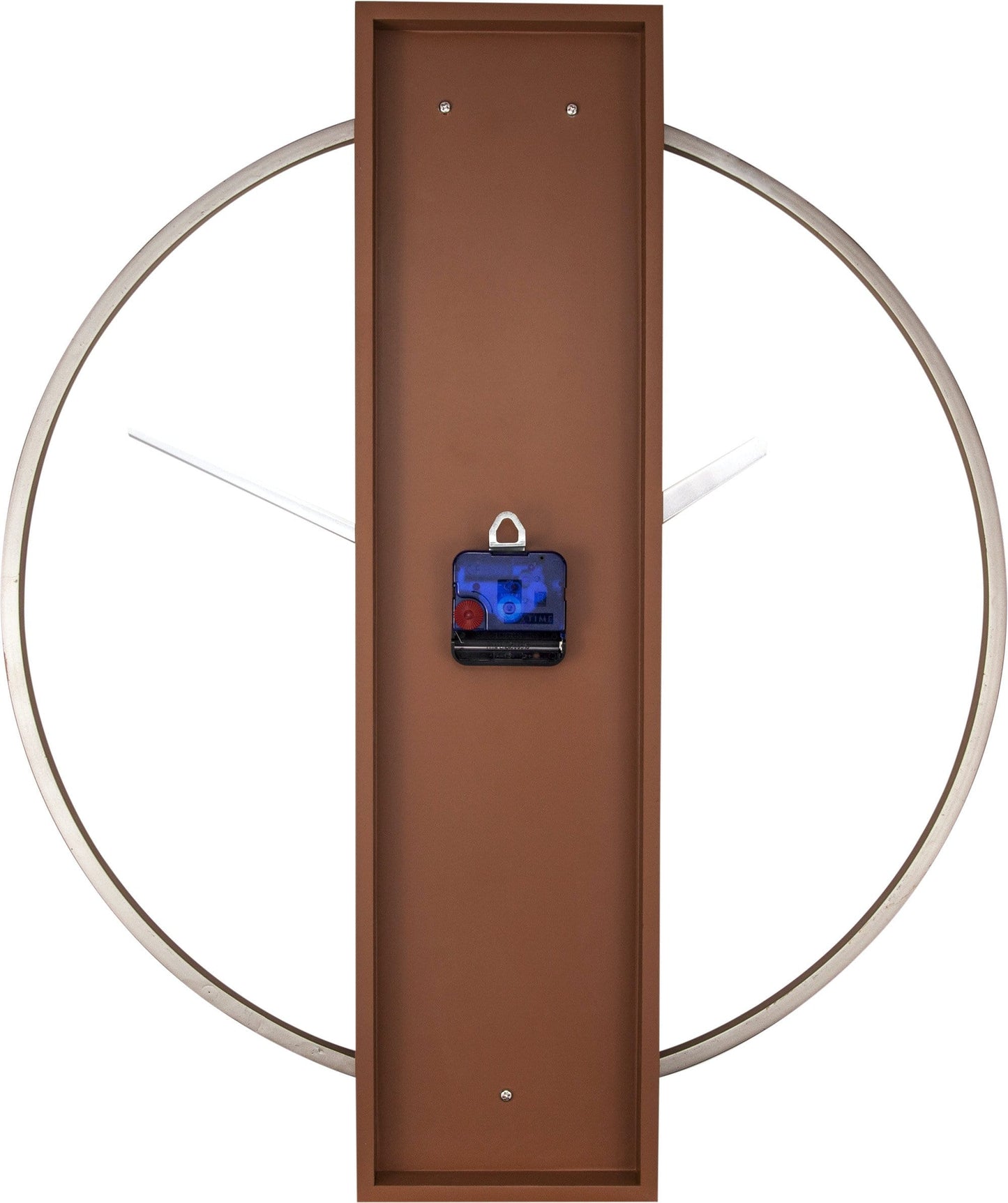 Wall clock - 50.8 x 58.2 x4.3 cm - Wood/Steel