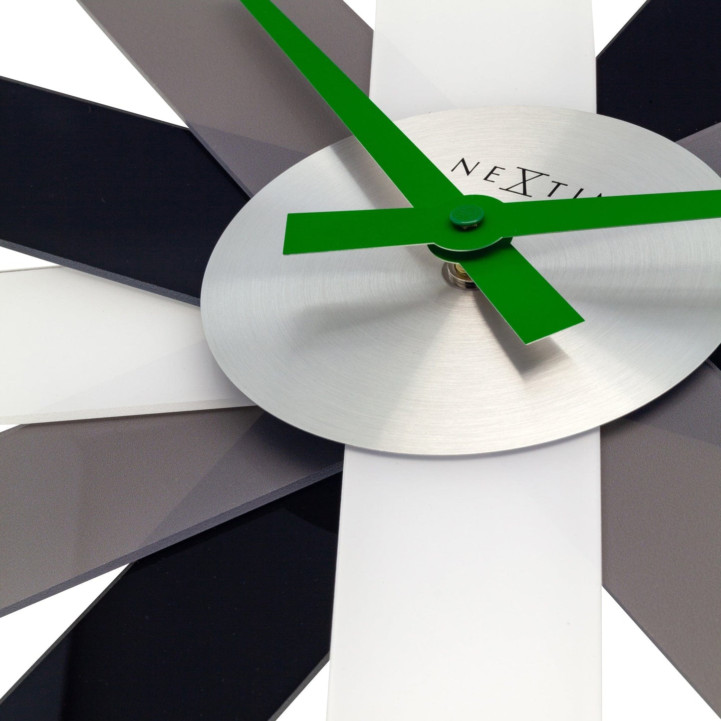 Wall clock 40cm - Silent - Acrylic/Metal - "Plexi"