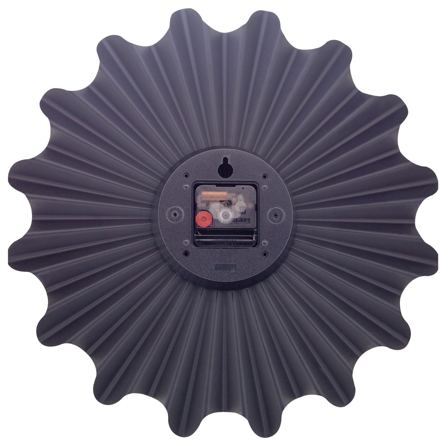 NeXtime Clocks Sunny 40cm silent metal wall clock with a modern design and black metal frame.