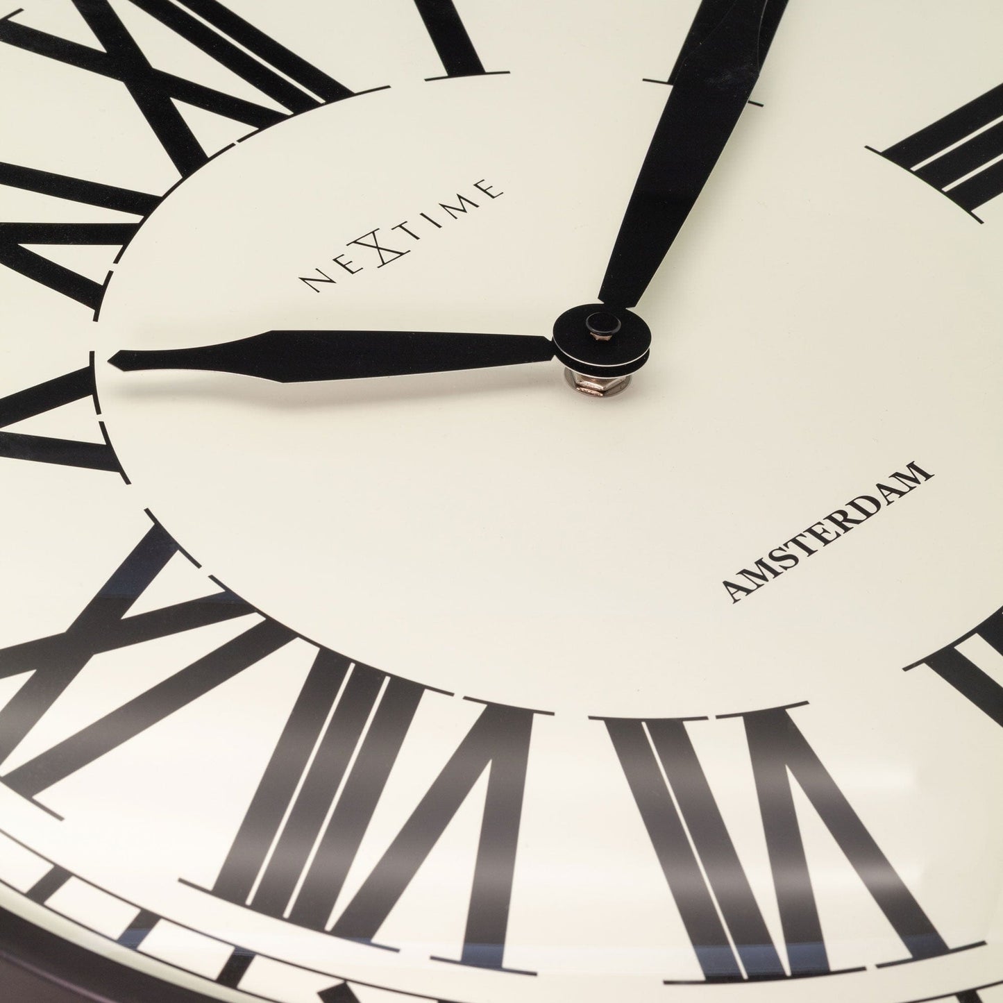 Wall clock 40cm - Silent - Metal - "New Amsterdam"