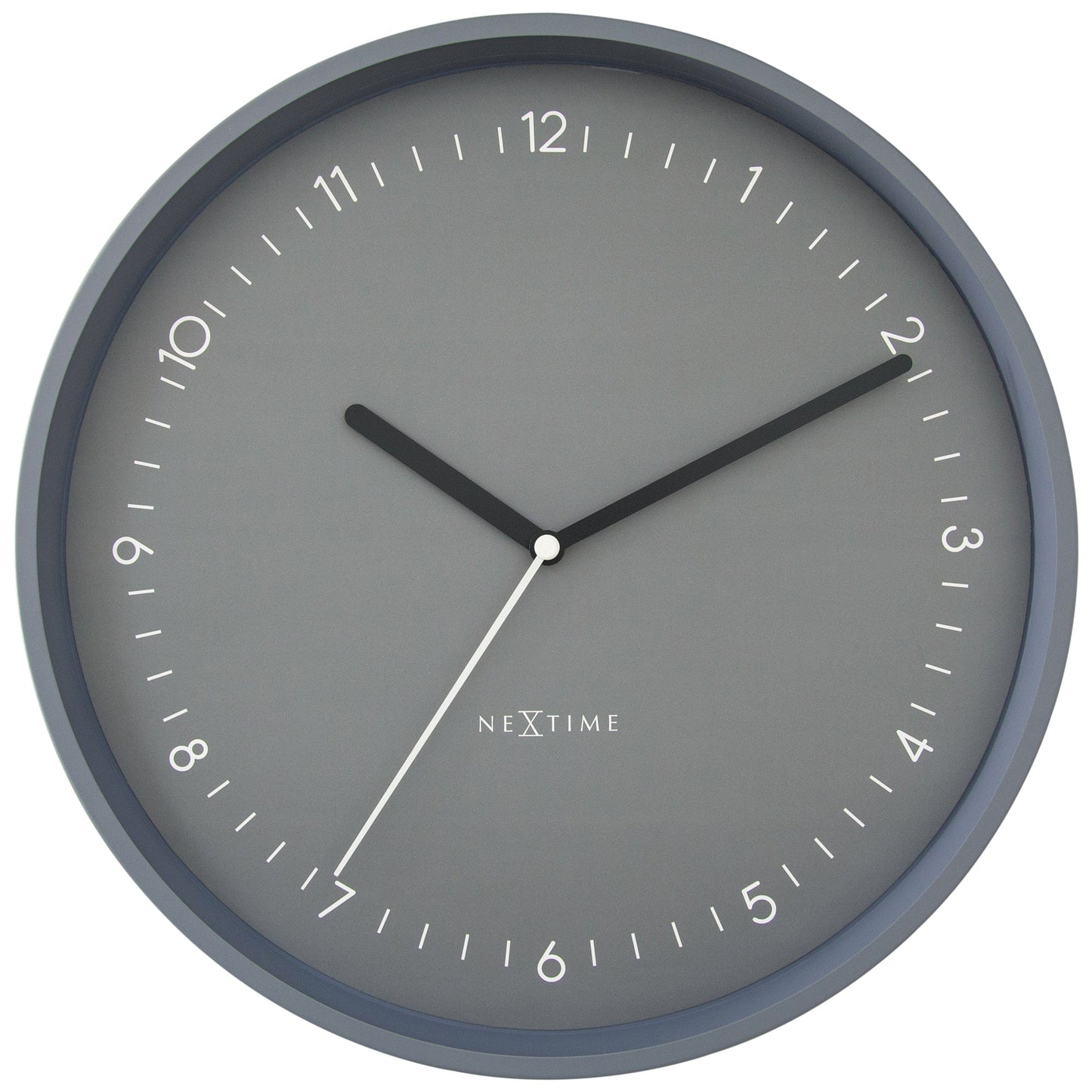 Wall clock 30cm - Silent - Aluminium - "Berlin"