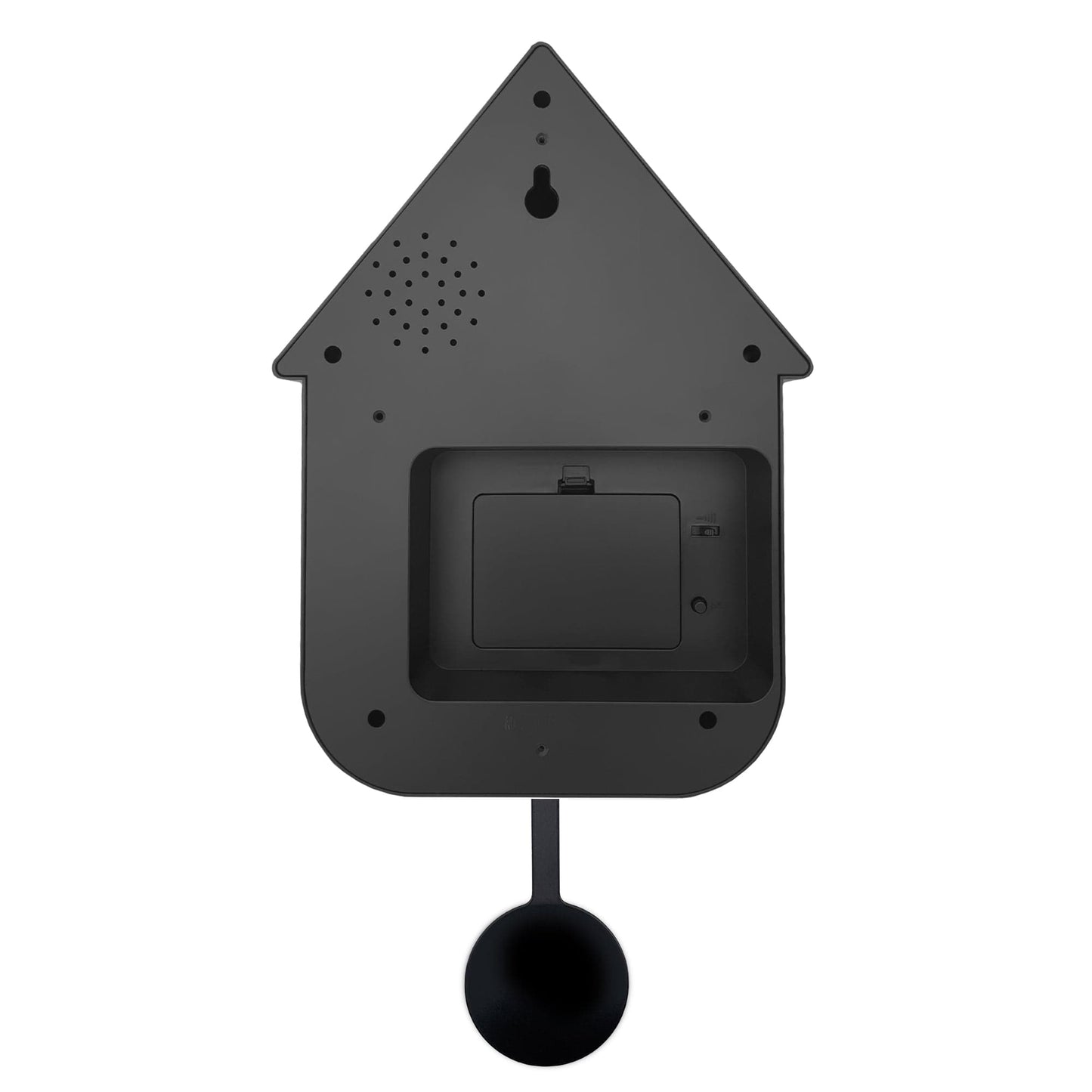 Wall clock 21.5x41.5x8.5cm - Pendulum - Cuckoo -NeXtime 'Twitter'