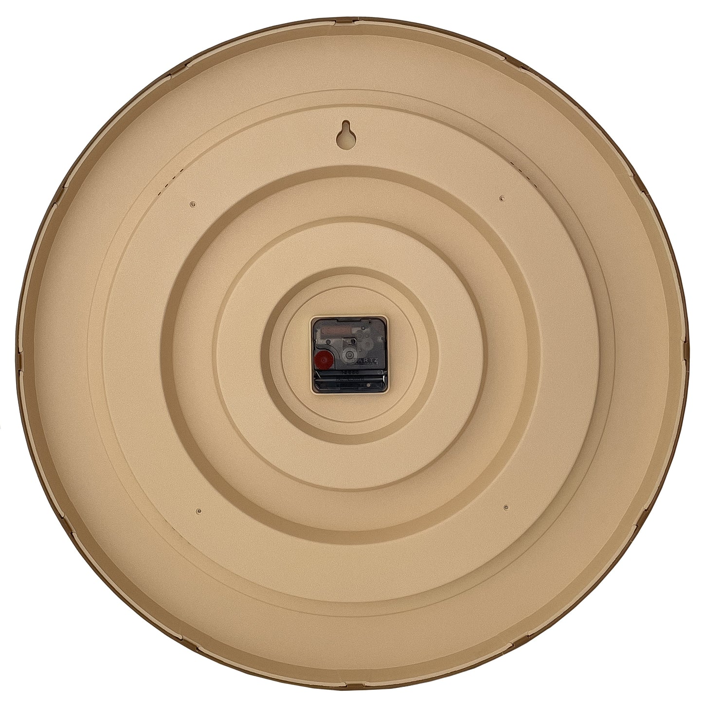 Wall clock 50cm-Silent-Dark Brown/Light Brown-Plastic-NeXtime 'Oslo Large'