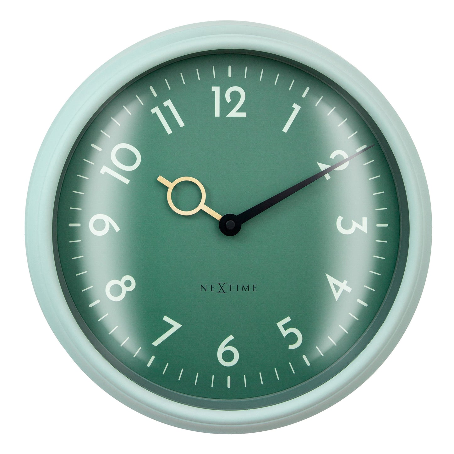 Wall Clock 30.5cm-Silent-ABS-NeXtime 'Golden Hour Wall'