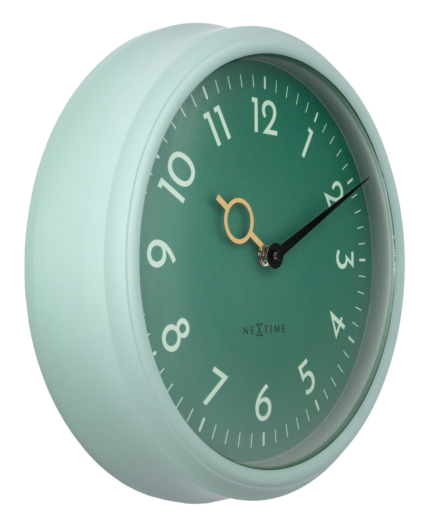 Wall Clock 30.5cm-Silent-ABS-NeXtime 'Golden Hour Wall'