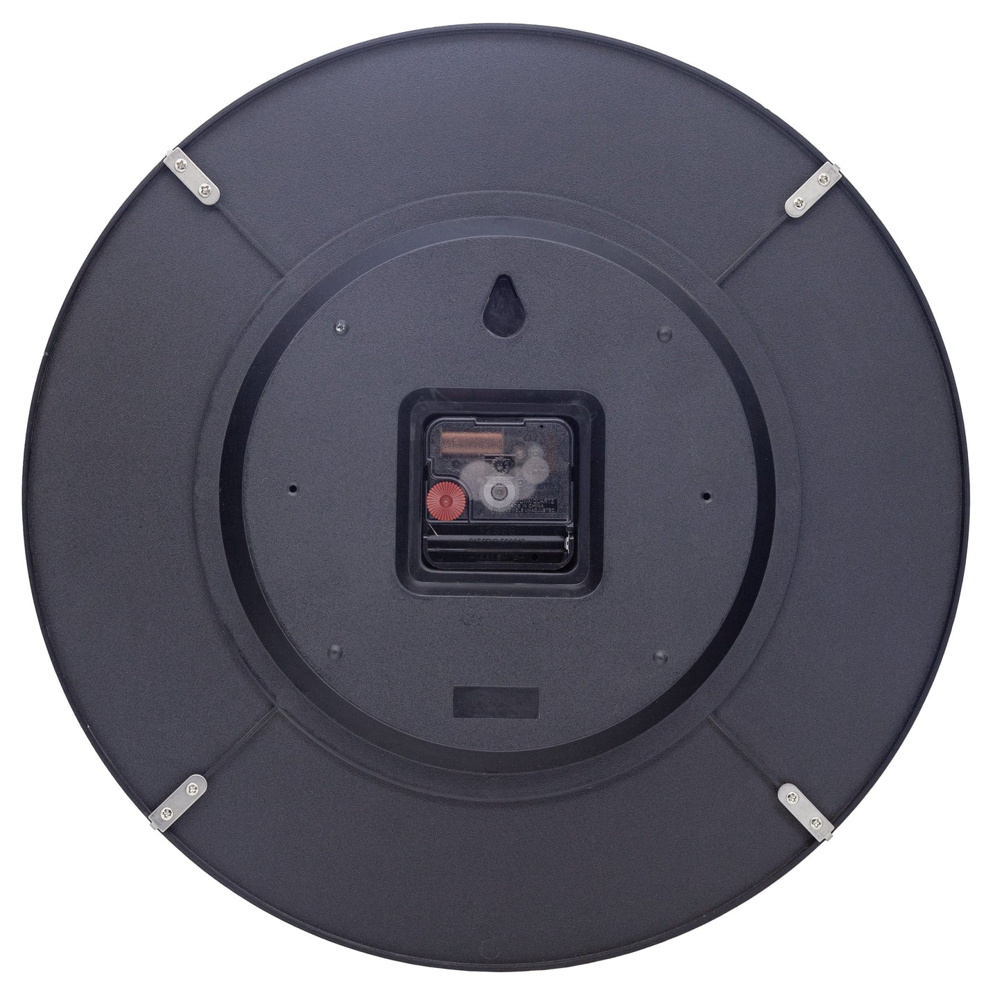 Wall Clock 35cm Domed Glass Lens-Silent-Glass-NeXtime 'Duomo'