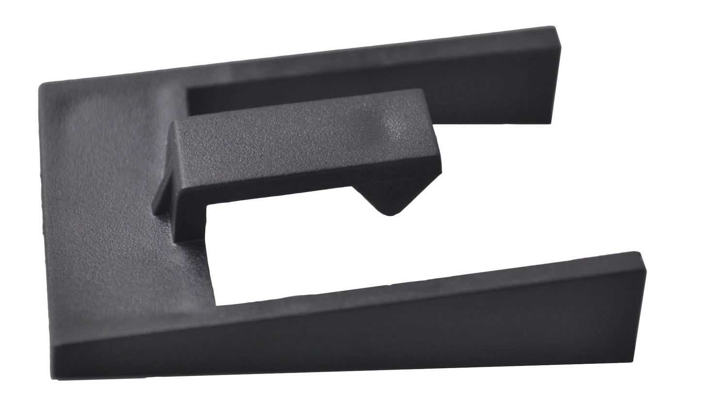 Wall clock/ Table clock - Aluminum - 'Station Numbers'