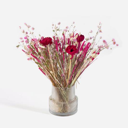 Boeket 'Large Flourish Love' - Droogbloemen