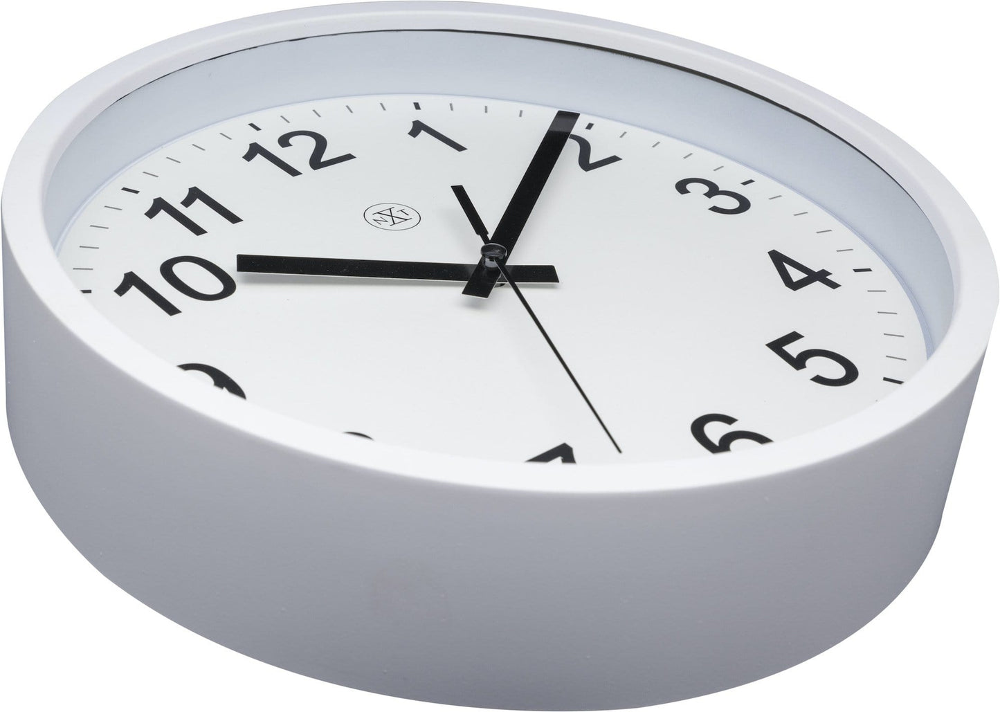 Wall clock - 25,5 cm - Plastic - 'Robust'