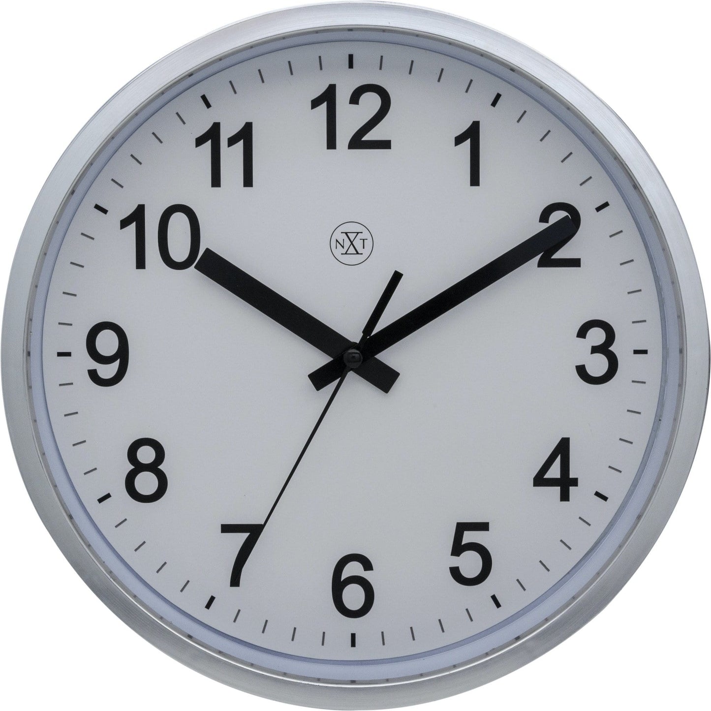 Wall clock - 25,5 cm - Plastic - 'Robust'