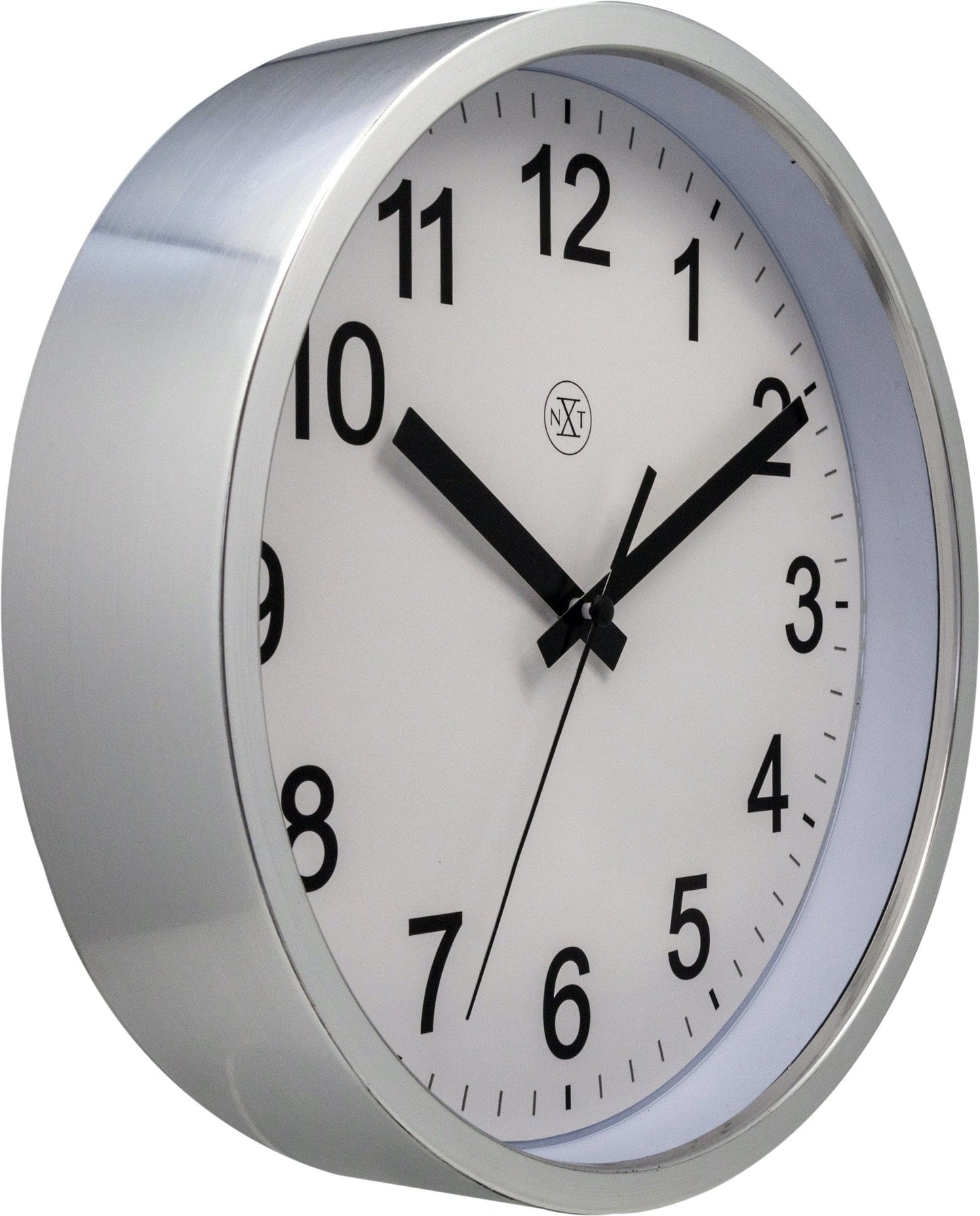 Wall clock - 25,5 cm - Plastic - 'Robust'