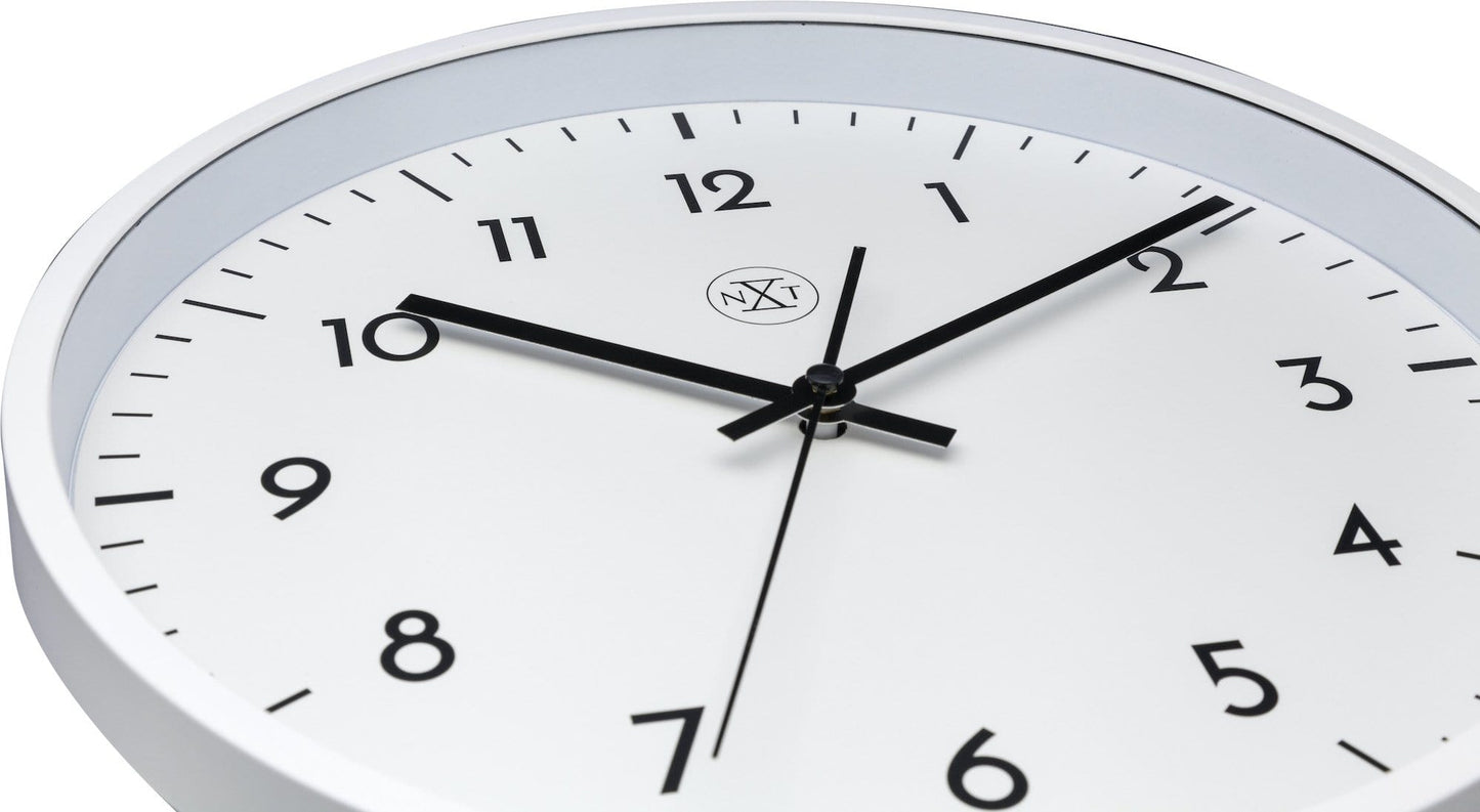 Wall clock - 30cm  - Plastic - 'Easy Big'