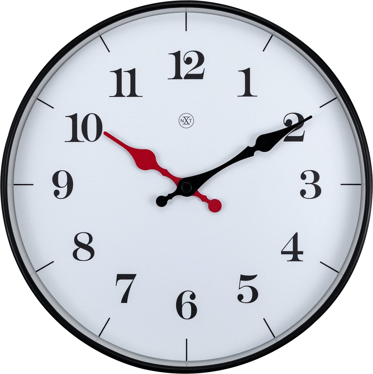 Wall clock - 25 cm - Plastic - 'Bernard'