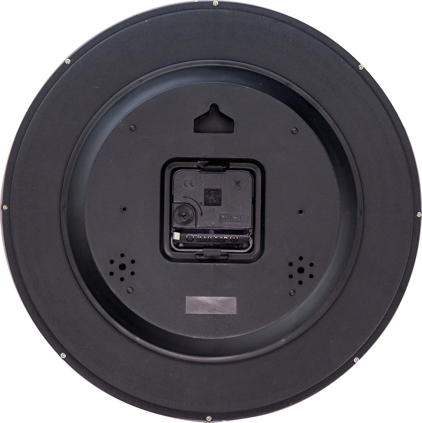 Wall clock -  30 cm - Plastic - Matt Rose - 'Jason'