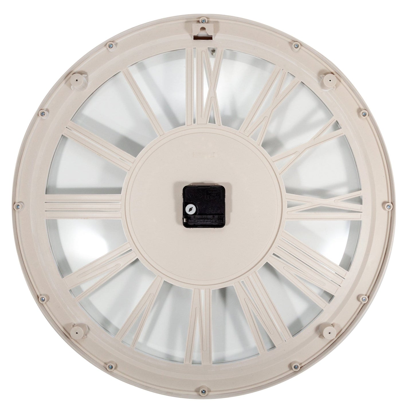 Wall clock -  51 cm - Plastic - 'Quebec'