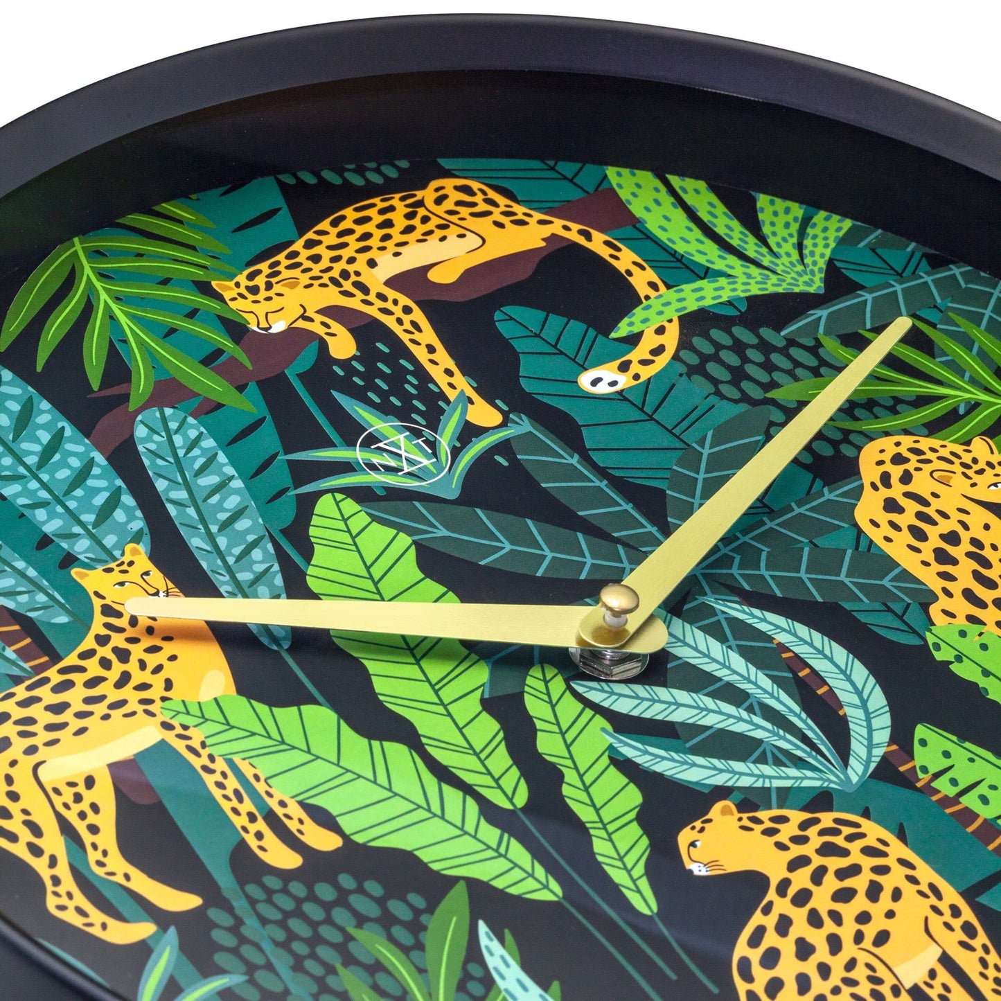 Wall clock -  30 cm - Plastic - 'Urban Jungle'