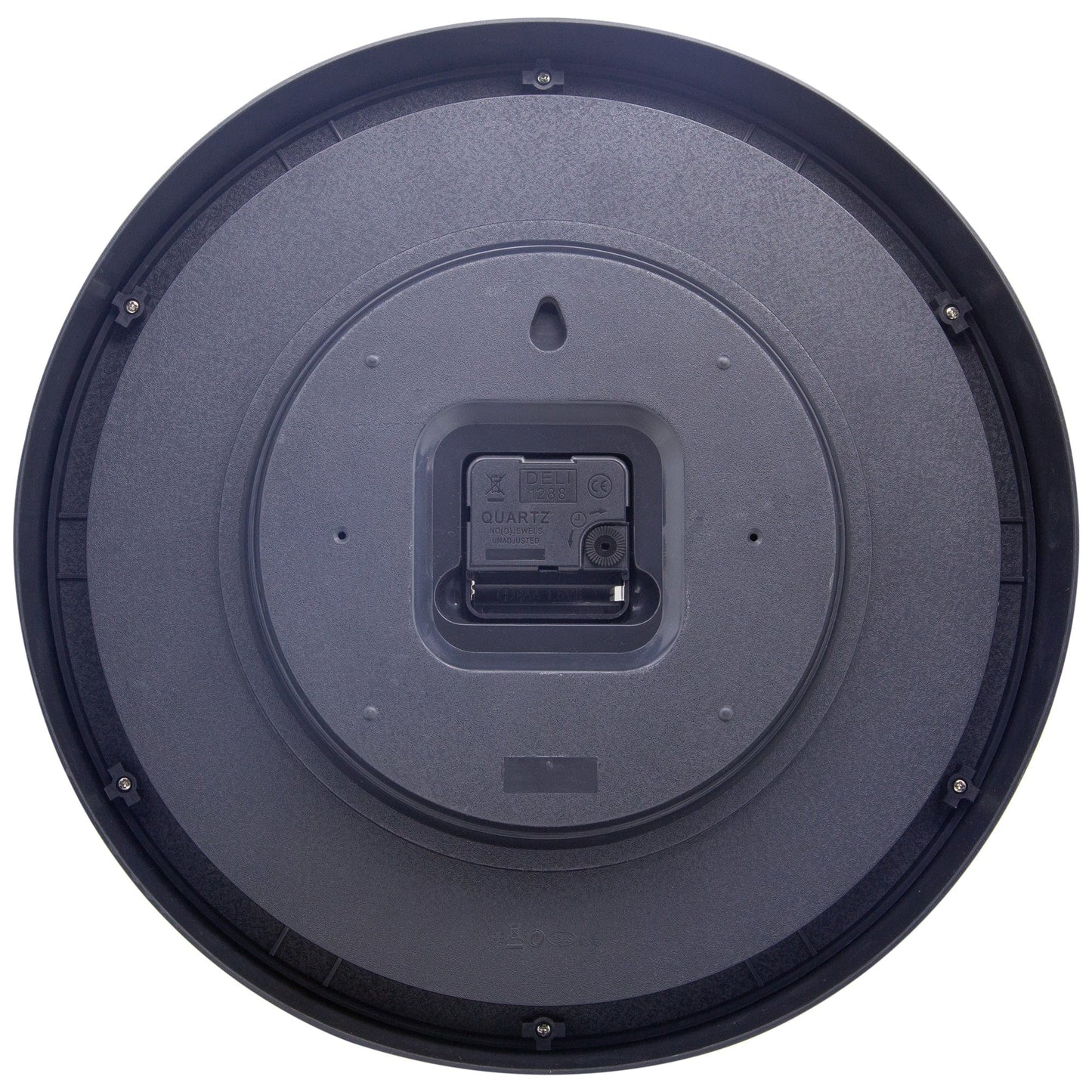 Wall clock 36cm - Silent - Plastic - "Joy"