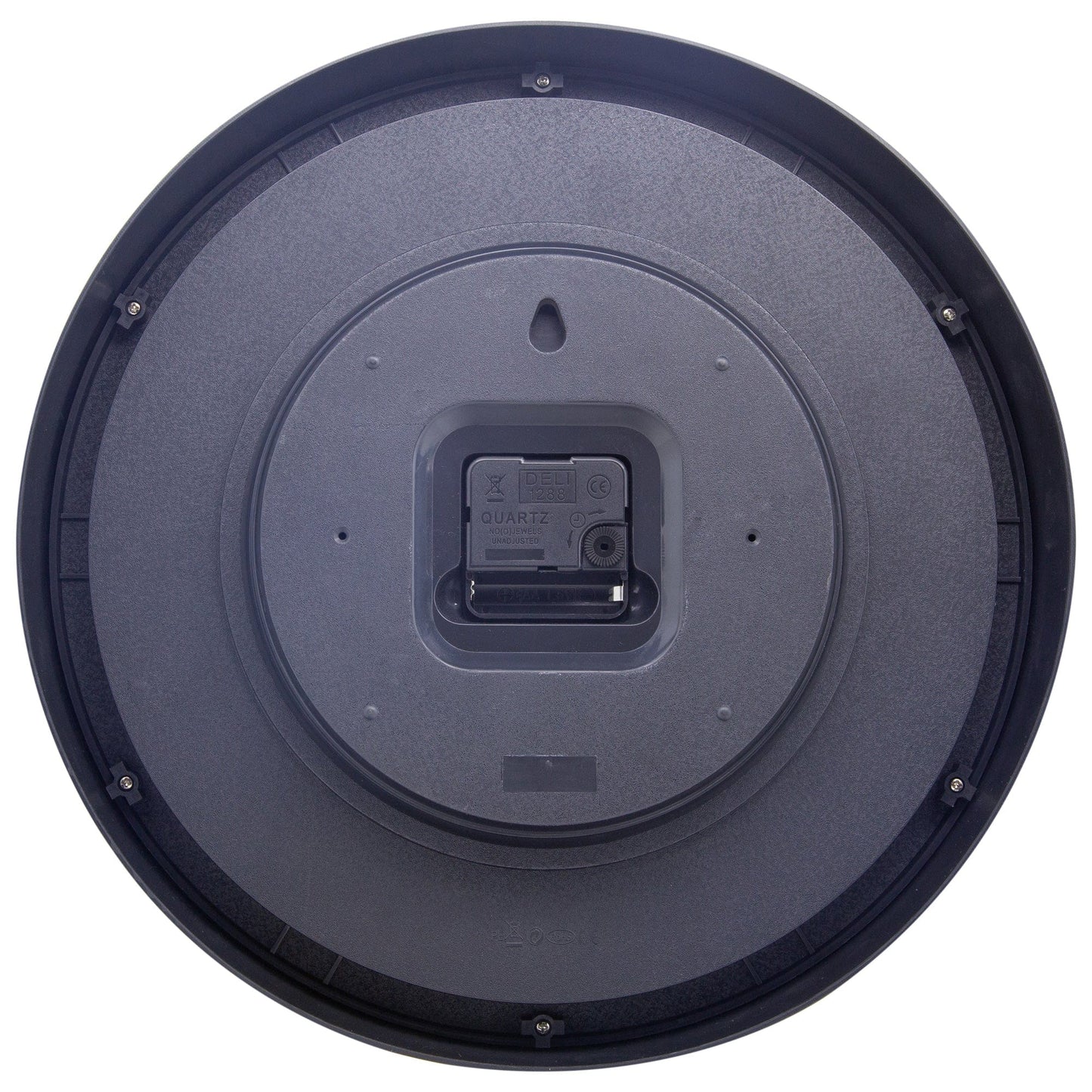 Wall clock 36cm - Silent - Plastic - "Mix"