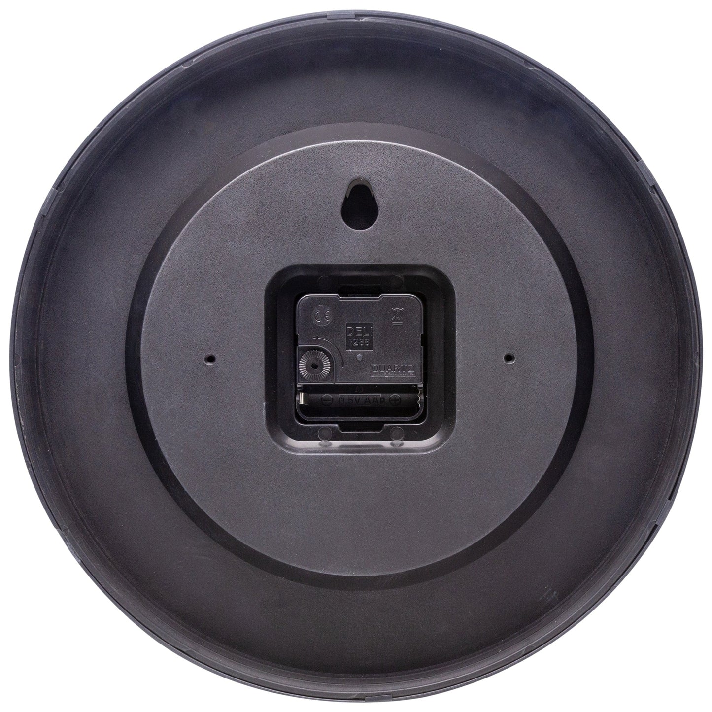 Wall clock 30cm - Silent - Green - Plastic - "Chalkboard"