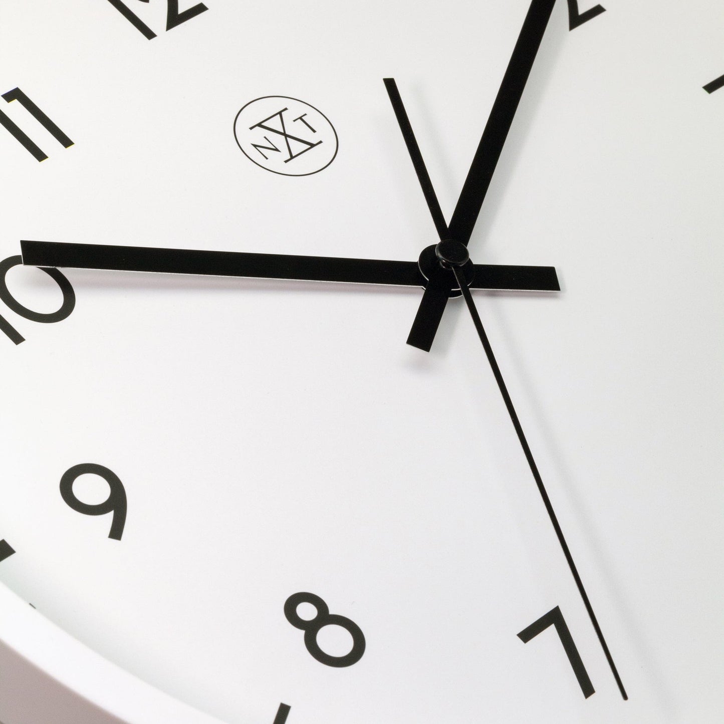 Wall clock 30cm - Silent - Plastic - "Easy Big"