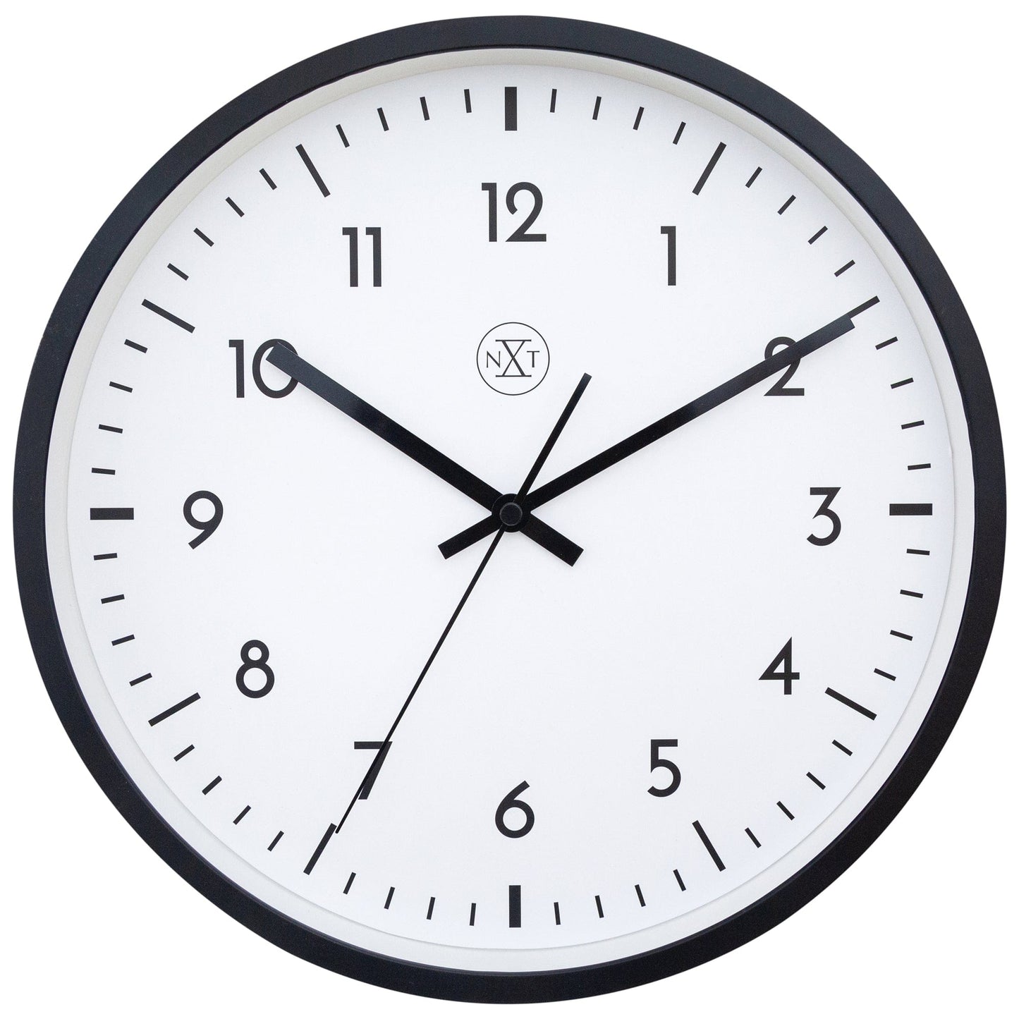 Wall clock 30cm - Silent - Plastic - "Easy Big"