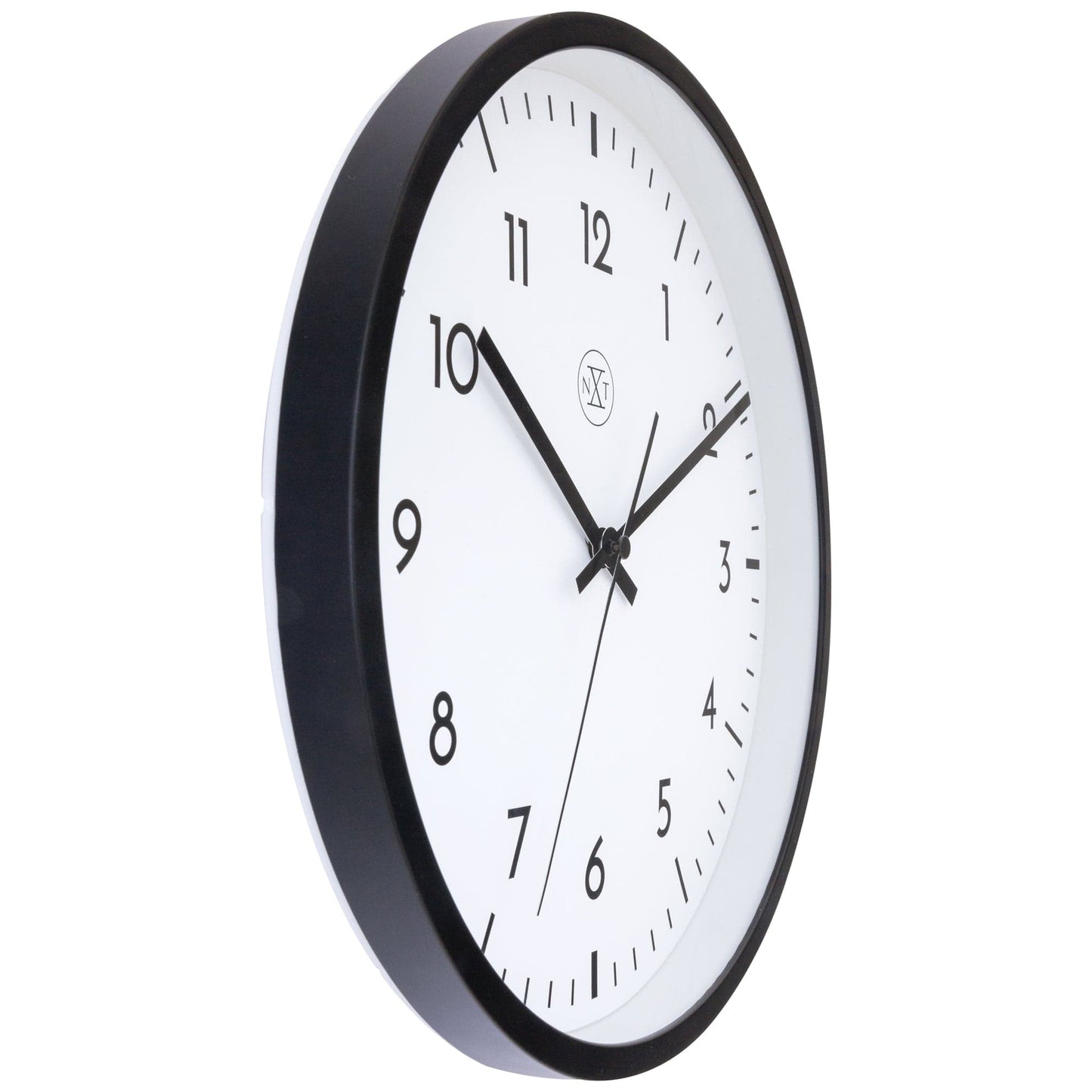 Wall clock 30cm - Silent - Plastic - "Easy Big"