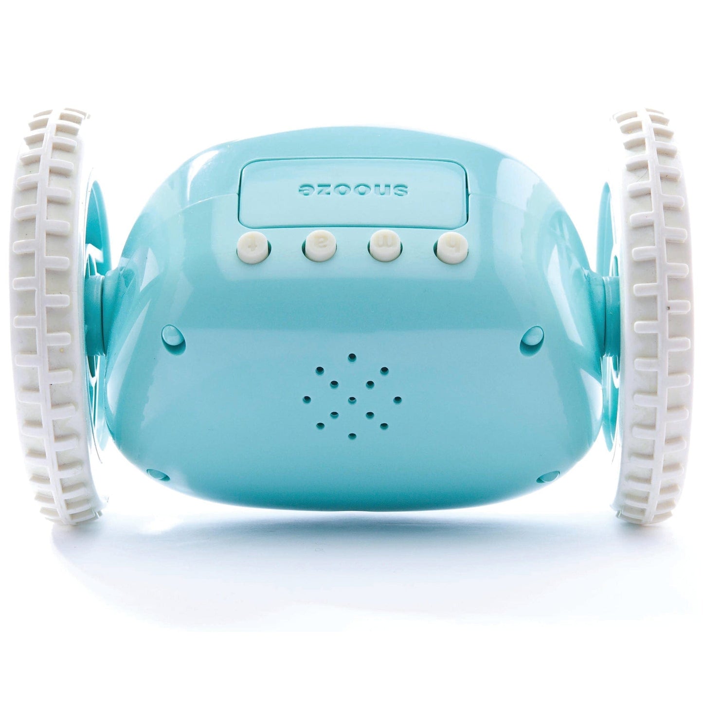 Clocky Blue - Alarm clock on wheels
