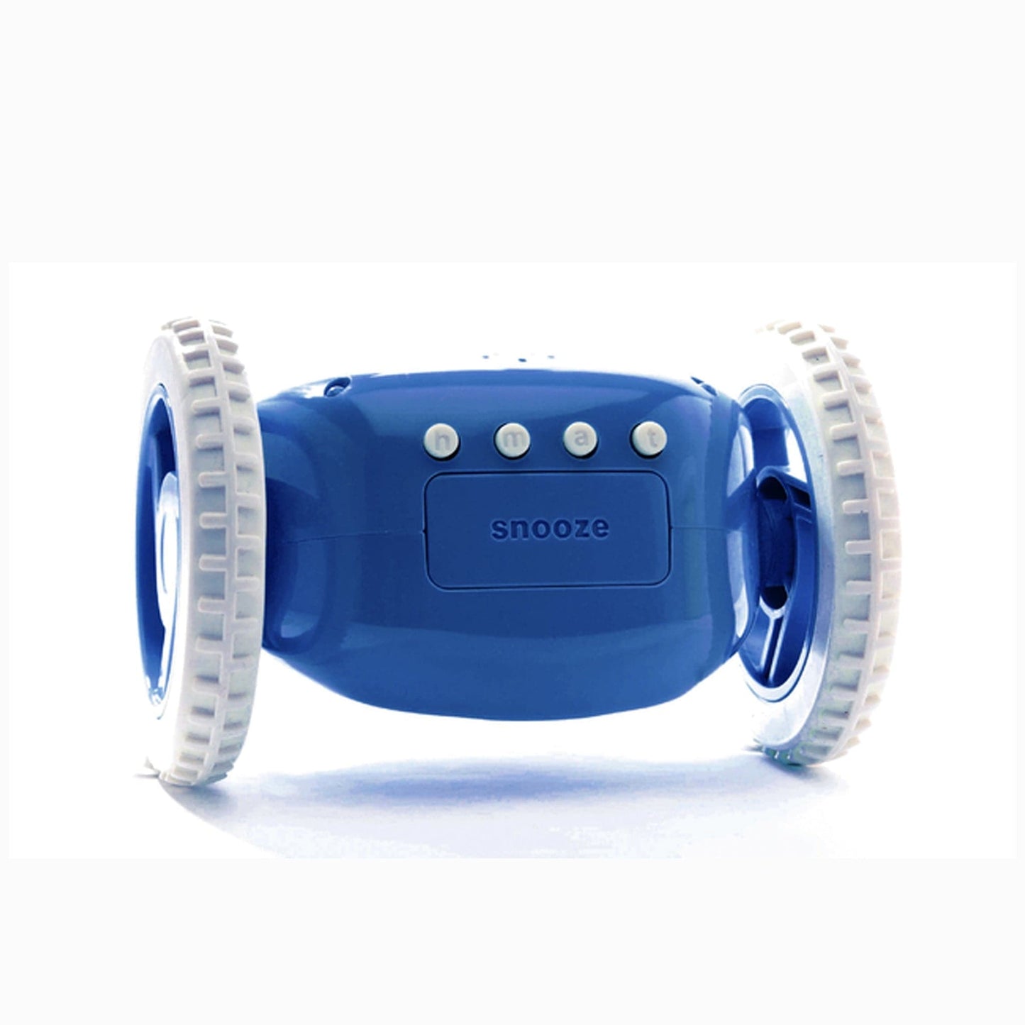 Clocky Navy - Alarm clock on wheels