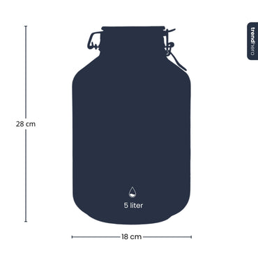 Weck jar Fido - 5 liters | Closed terrarium ↑ 28 cm