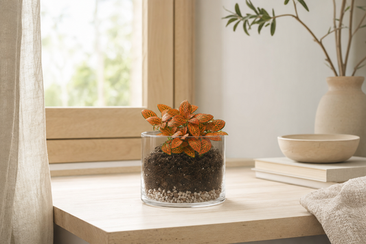 Fittonia Orange - Terrariumplant - Terrarium | Florazo hero