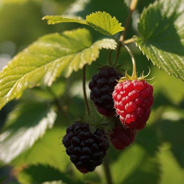 Rubus idaeus 'Malling Promise' - Set van 4 - Framboos