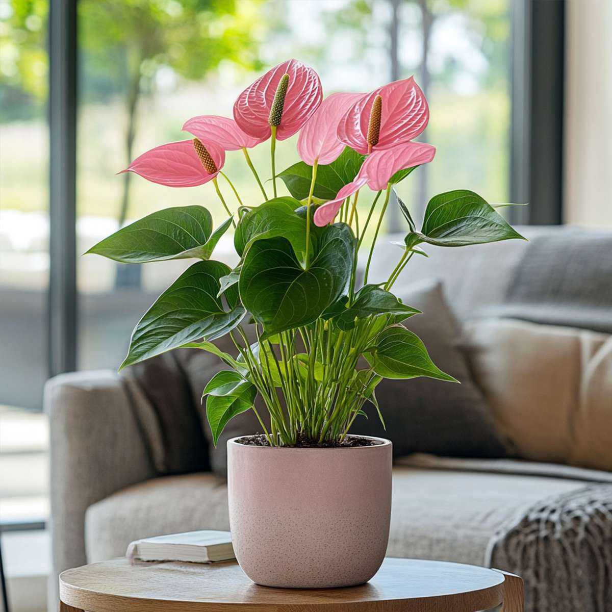 Anthurium 'Maine Pink' - Flamingoplant