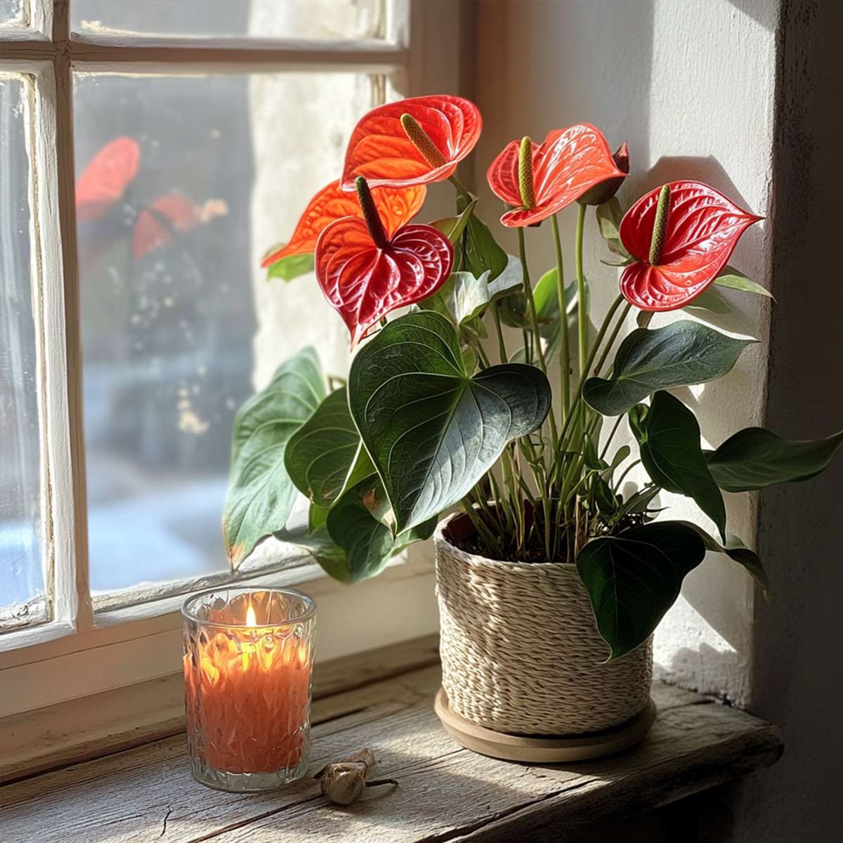 Anthurium 'Madural Orange' - Flamingoplant