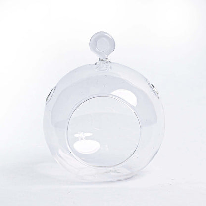 Glass Christmas Ball - Pinecone and Reindeer Moss