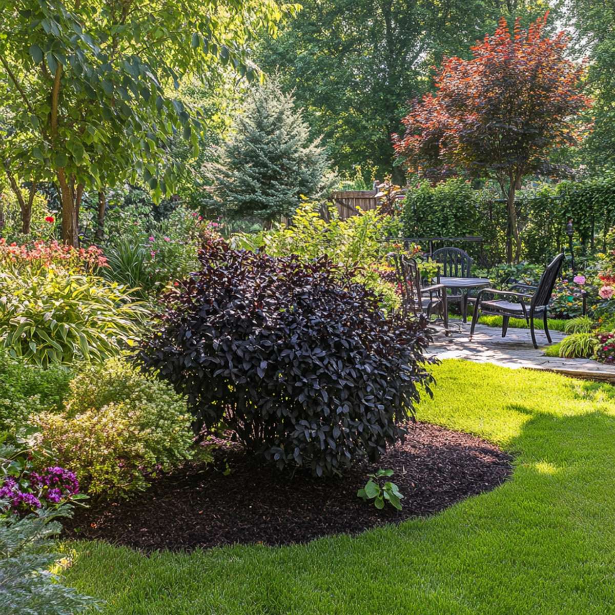 Sambucus nigra 'Black Lace' - Set van 4