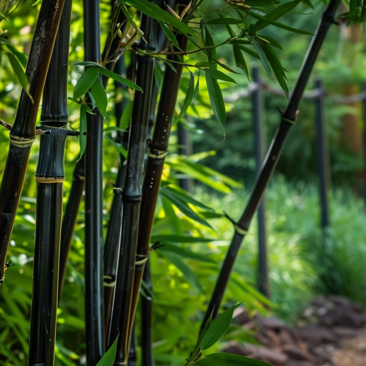 Fargesia nitida 'Black Dragon' - 3 Stuks - Bamboe