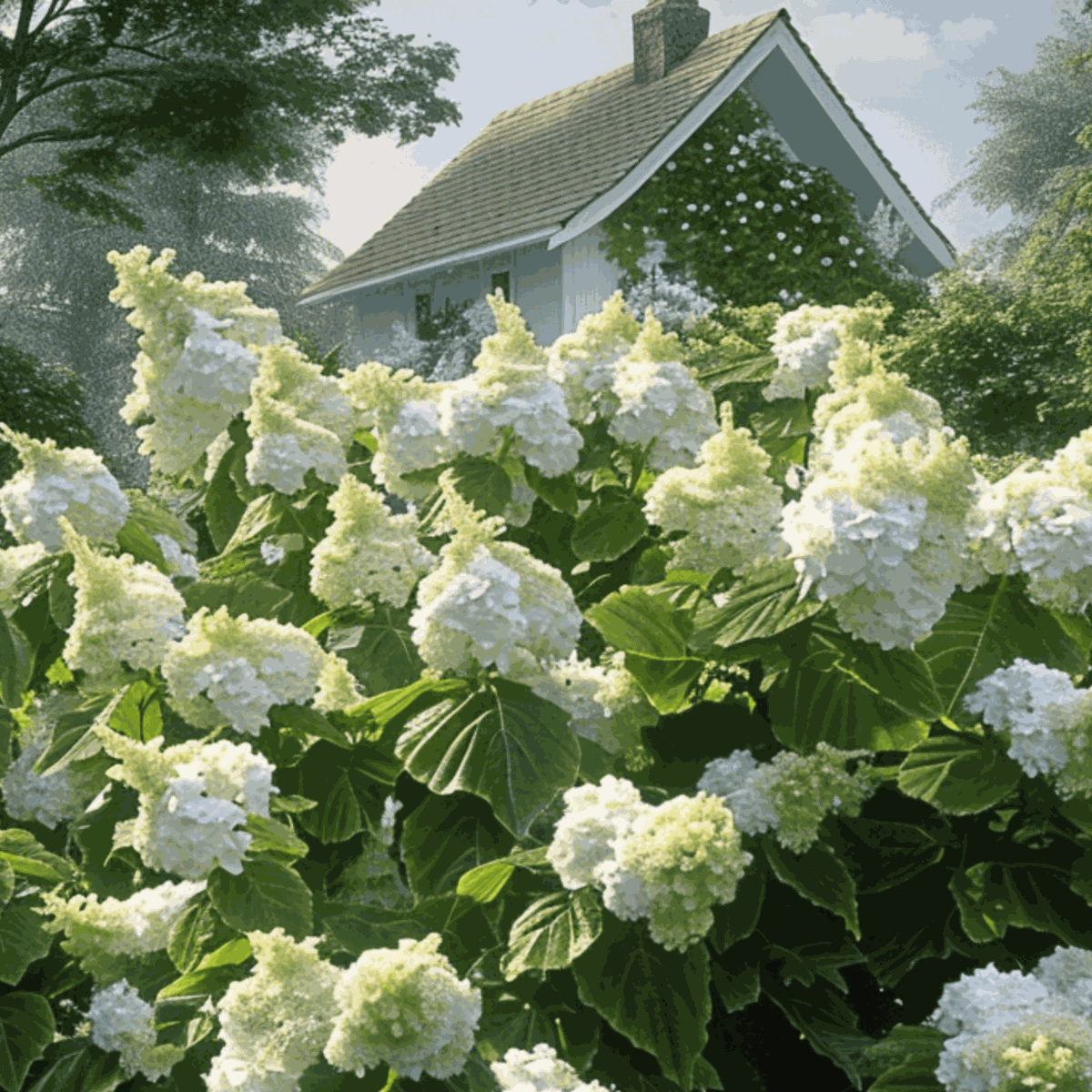 Hydrangea 'Ice Crystal' - 2 Stuks - Hortensia