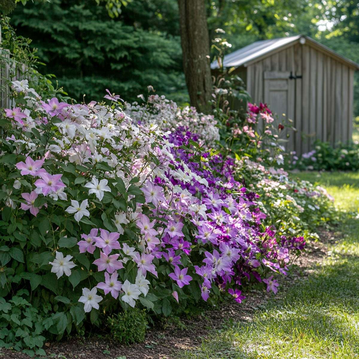 Clematis - Mix van 6