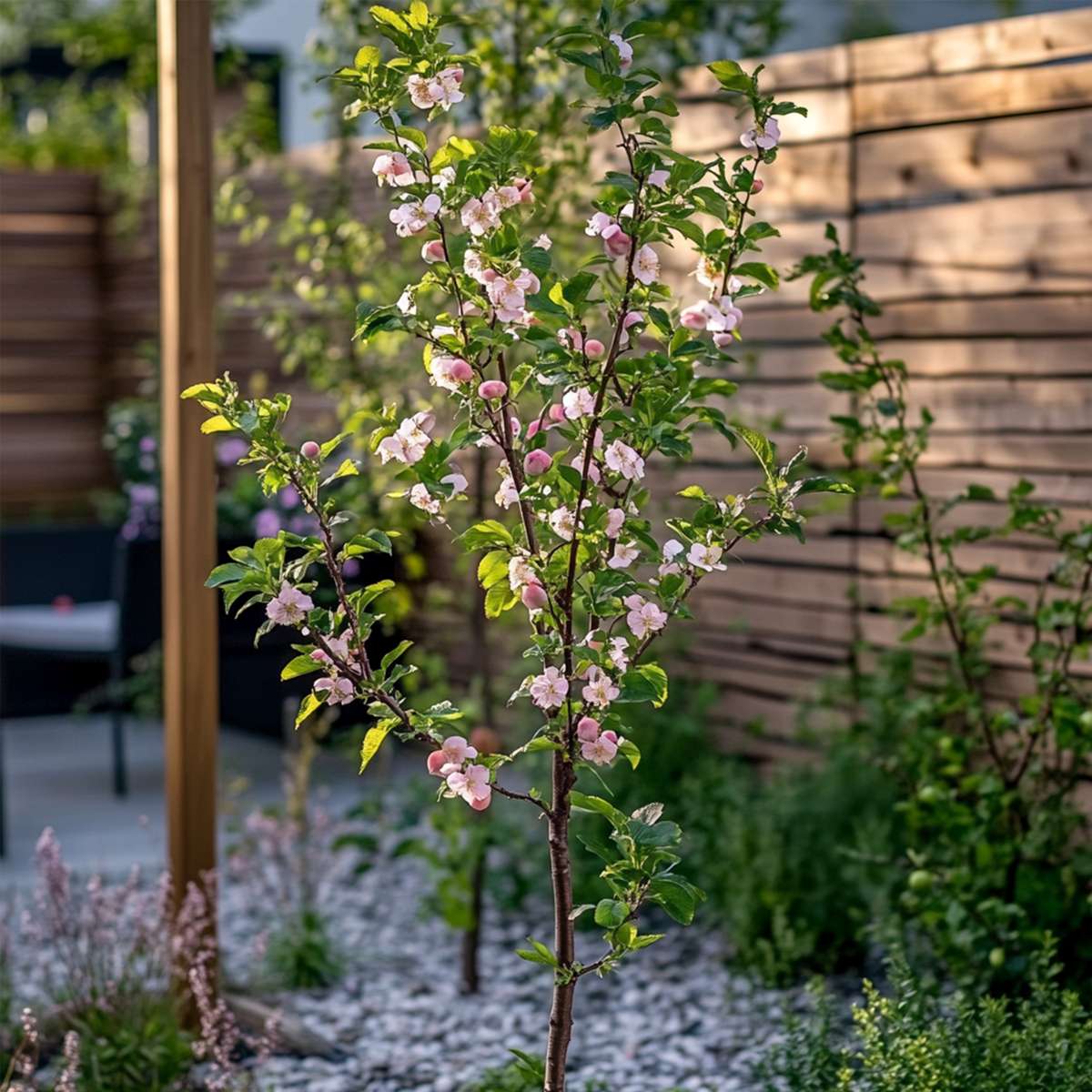 Prunus Persica 'Saturne' - Set van 2 - Perzikboom