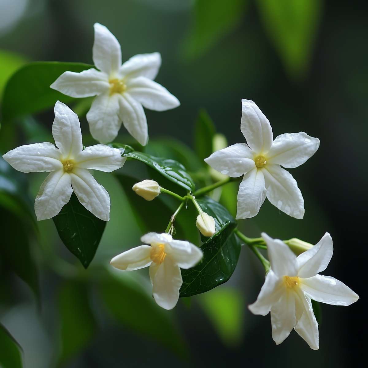 Jasminoides Officinale - Set van 3 - Wit - Jasmijn