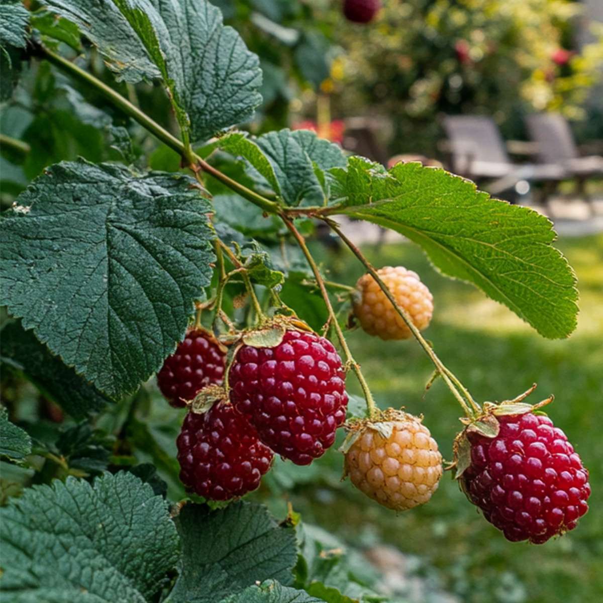 Rubus 'Tayberry' - Set van 3 - Braamboos