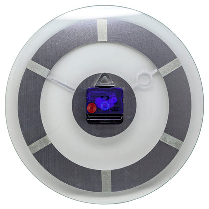 Wall clock -  31 cm - Metal - Glass - 'Retro'