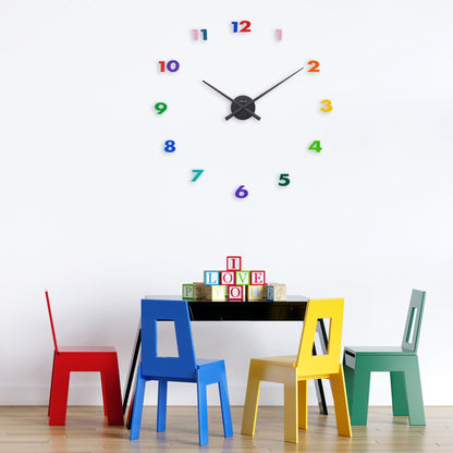 NeXtime Clocks wall clock, 48 x 3 cm aluminum design with minimalist style and small hands, ideal for modern interior decor.