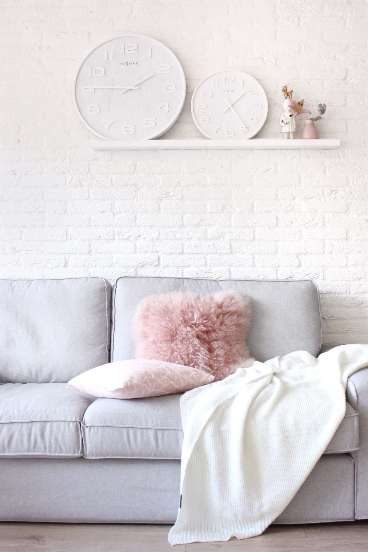 Wall clock -  35 cm - Wood - 'Wood Wood Medium'