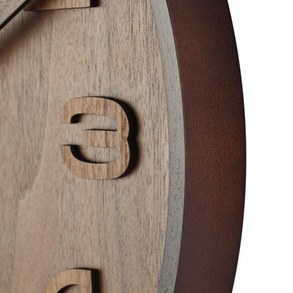 Wall clock -  35 cm - Wood -  'Wood Wood Medium'