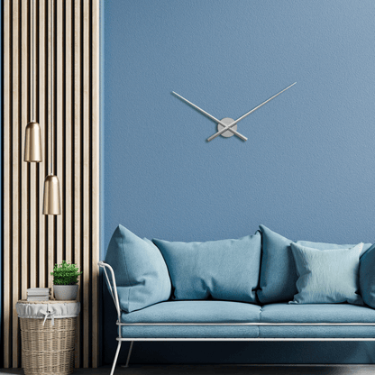 Wall clock -  70 cm -  Aluminum -  'Hands'